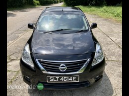 2014 NISSAN ALMERA 1.5 4AT ABS AIRBAG CMFT NAV REVCAM 