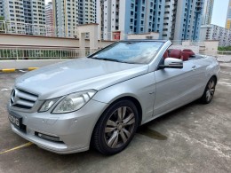 2012 MERCEDES BENZ E-CLASS  E 200 CABRIOLET