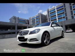2012 MERCEDES BENZ C-CLASS  C180 KOMPRESSOR