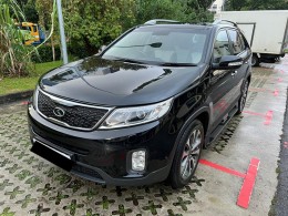 2013 KIA SORENTO  2.4(A) PANO-SUNROOF, CAMERA/SENSORS/NAVI, 7-SEATER,