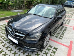 2012 MERCEDES C180  CGI 1.8 7G-TRONIC LEATHER