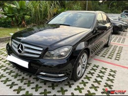 2012 MERCEDES C180  KOMPRESSOR 1.6L CAMERA, LEATHER
