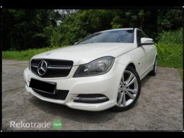 2012 MERCEDES BENZ C-CLASS  C180-7GTRONIC-COUP-REVCAM