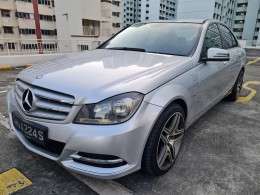 2012 MERCEDES BENZ  C CLASS  C 180 KOMPRESSOR