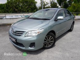 2012 TOYOTA COROLLA ALTIS  