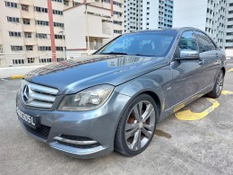 2012 MERCEDES BENZ  C CLASS  C 180 KOMPRESSOR DUAL SUNROOF